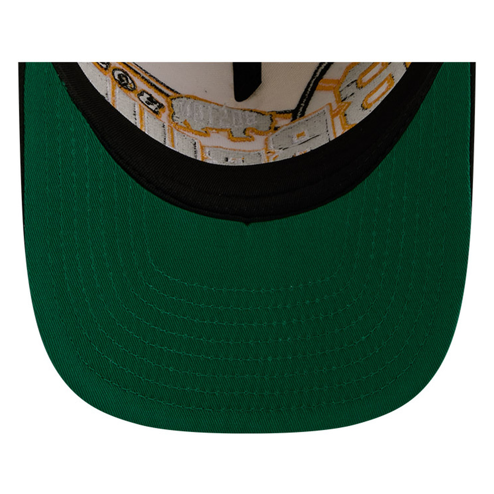 Boston Bruins Chrome Two Tone Classic New Era 9FIFTY A-Frame Snapback Hat