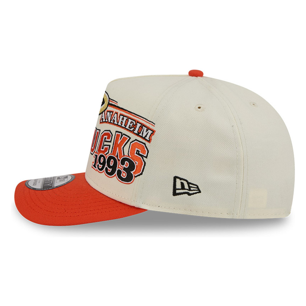 Anaheim Ducks Chrome Two Tone Classic New Era 9FIFTY A-Frame Snapback Hat