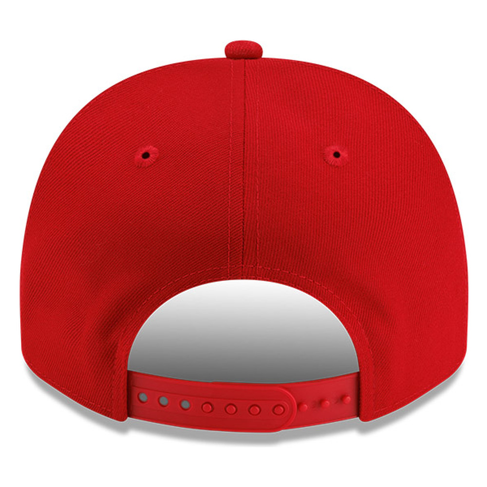 Los Angeles Dodgers Scarlet Basic New Era 9FIFTY A-Frame Snapback Hat
