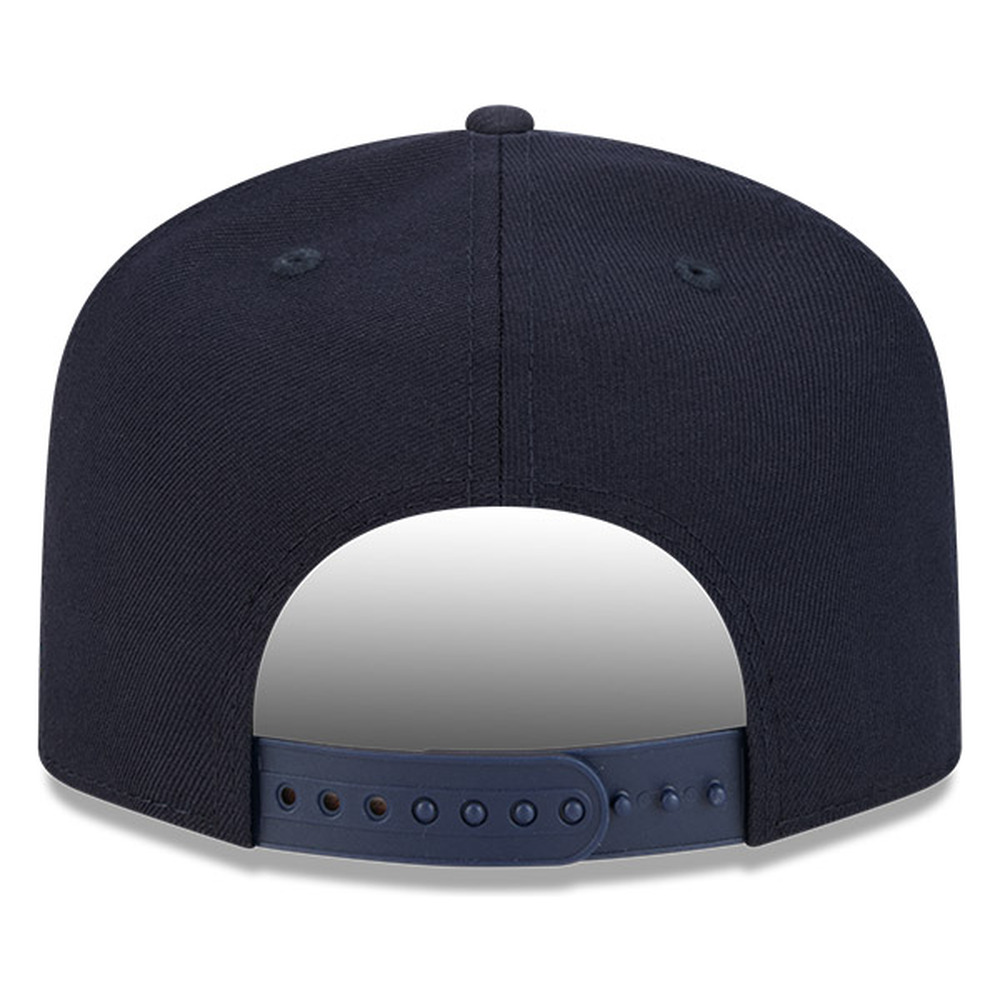 Houston Astros Navy Basic New Era 9FIFTY A-Frame Snapback Hat