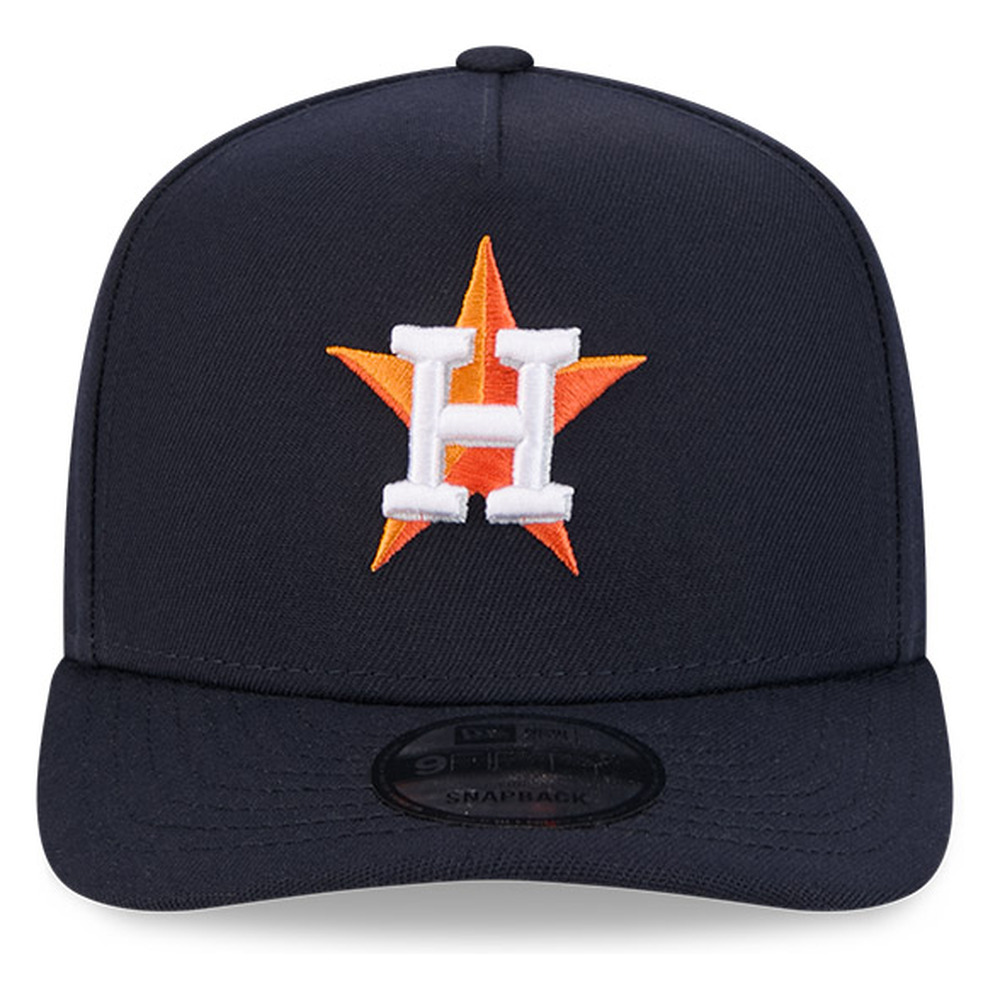 Houston Astros Navy Basic New Era 9FIFTY A-Frame Snapback Hat