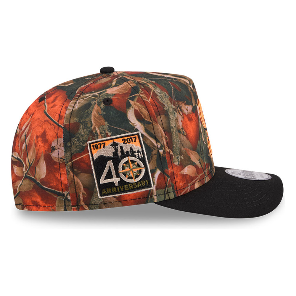 Seattle Mariners Amber Leaves New Era 9FIFTY A-Frame Snapback Hat