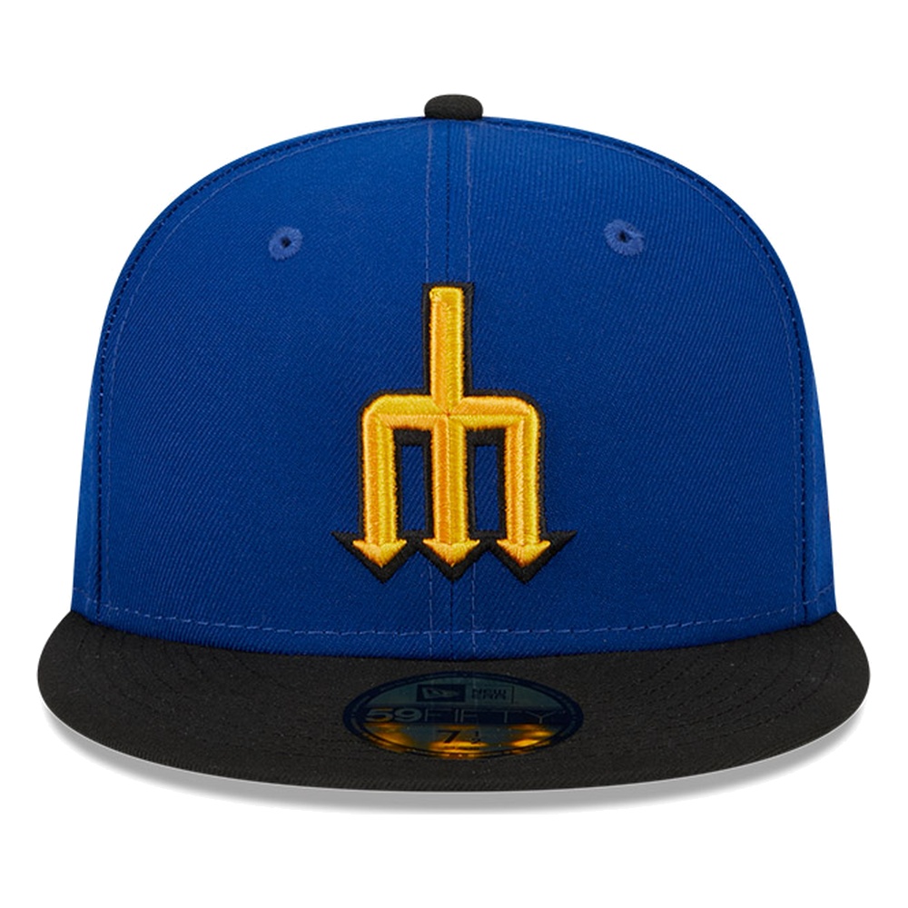 Seattle Mariners Royal Blue City Connect 50 Seasons New Era 59FIFTY Fitted Hat