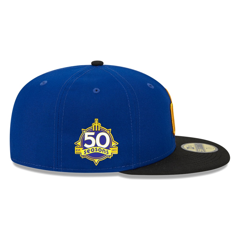 Seattle Mariners Royal Blue City Connect 50 Seasons New Era 59FIFTY Fitted Hat