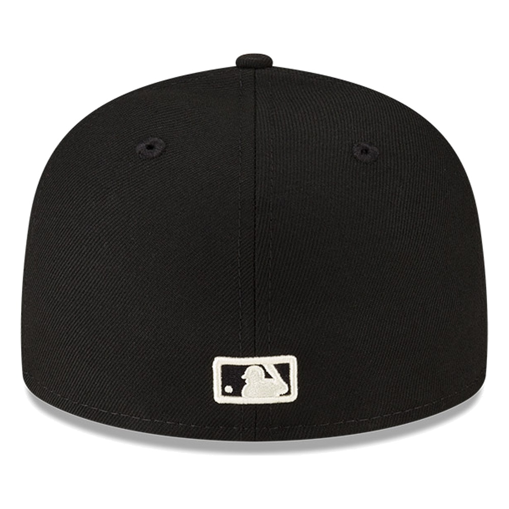Seattle Mariners Black Steelheads 50 Seasons New Era 59FIFTY Fitted Hat
