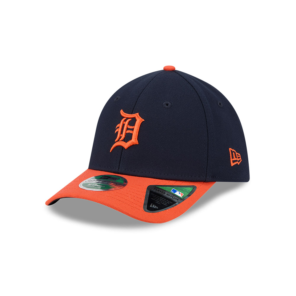 Detroit Tigers Navy and Orange Player Replica New Era 39THIRTY M-Crown Stretch Fit Hat