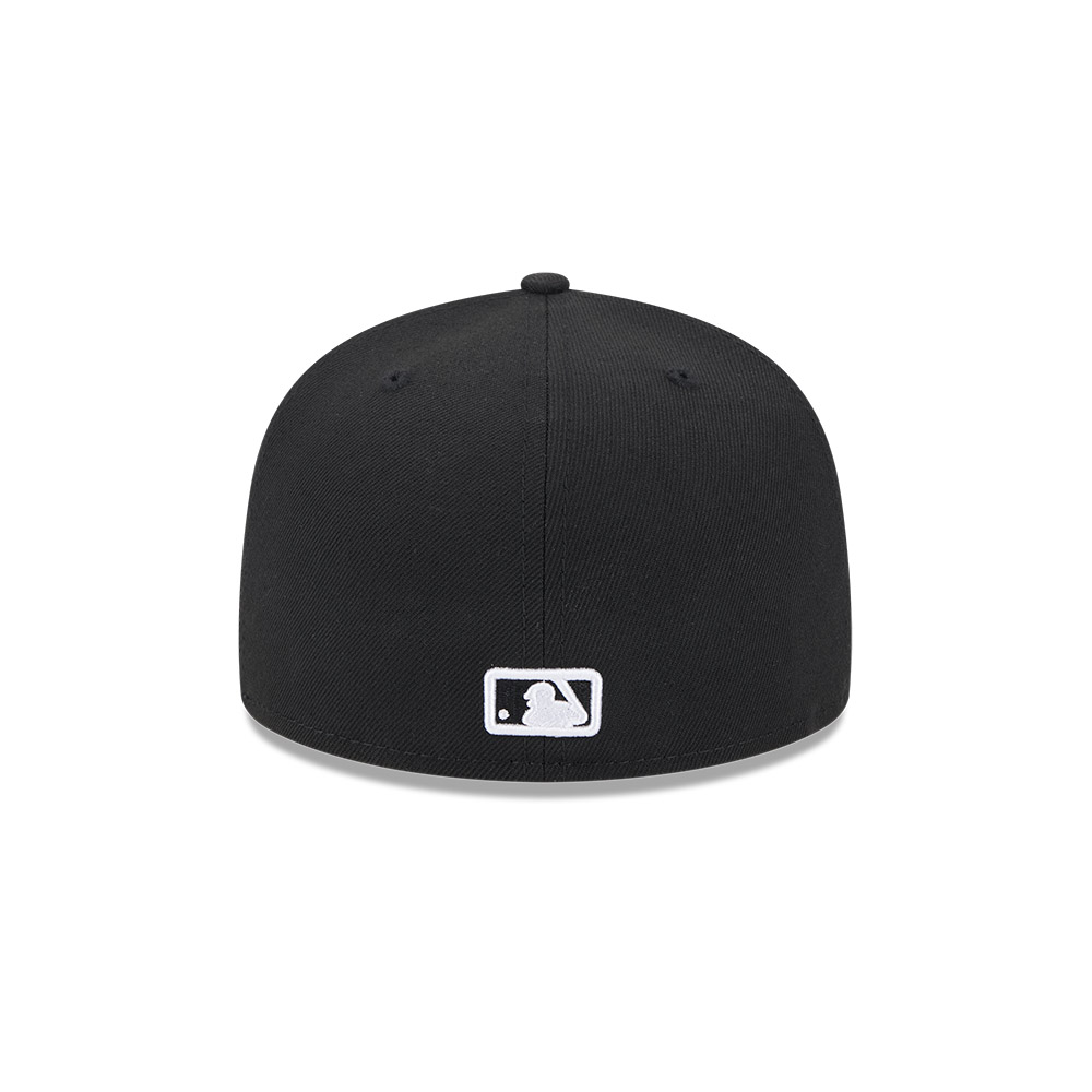 Detroit Tigers White on Black City Connect New Era 59FIFTY Fitted Hat