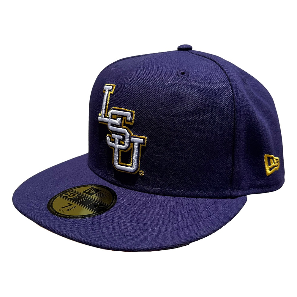LSU Tigers Purple Custom New Era 59FIFTY Fitted Hat