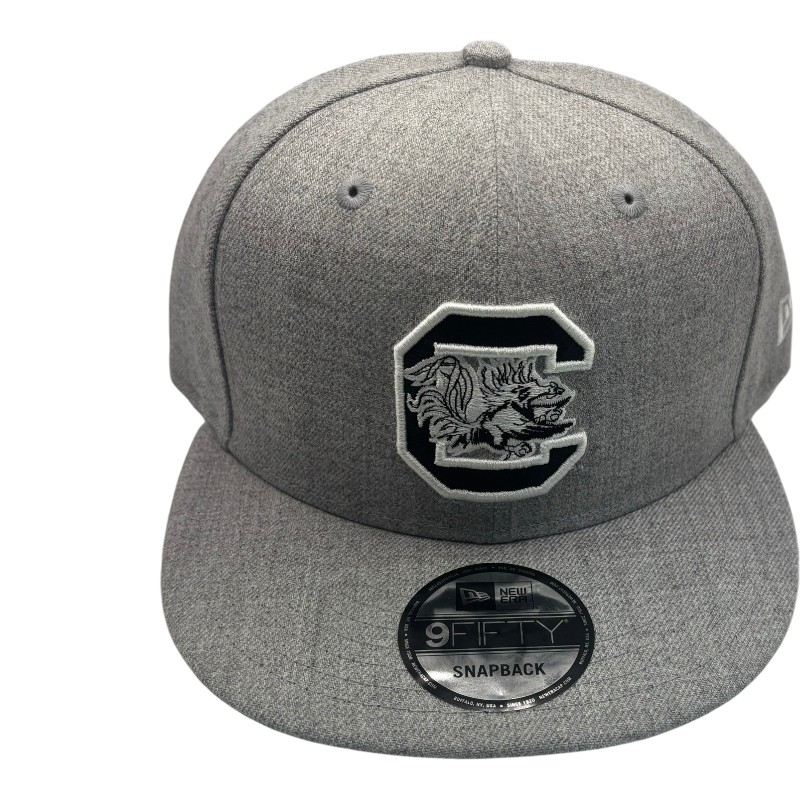 South Carolina Gamecocks Gray New Era 9FIFTY Snapback