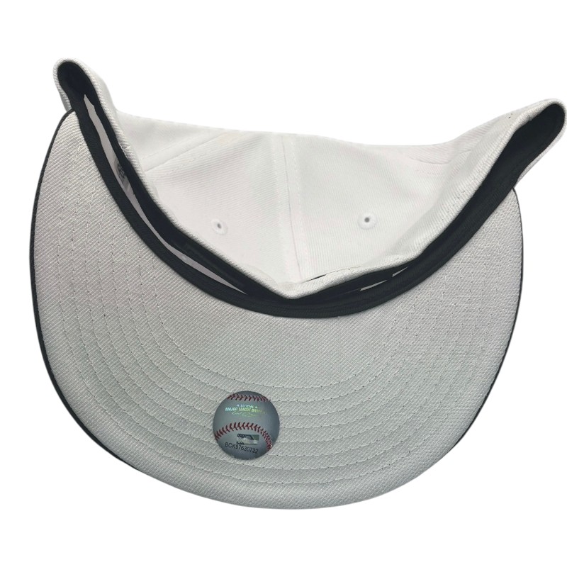 Toronto Blue Jays White and Graphite 1991 ASG Patch Gray UV New Era 59FIFTY Fitted Hat