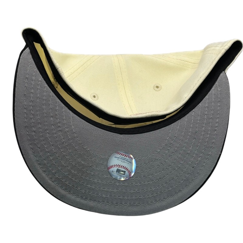 Toronto Blue Jays Chrome and Black 2025 WS Patch Gray UV New Era 59FIFTY Fitted Hat