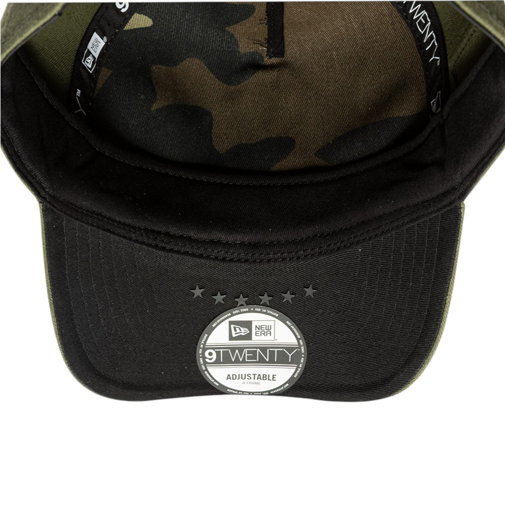 Los Angeles Dodgers Olive Green 2026 Armed Forces Day New Era 9TWENTY A-Frame Adjustable Hat