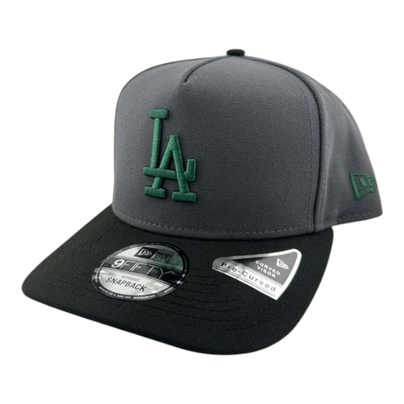 Los Angeles Dodgers Graphite and Black Green Prism Collection New