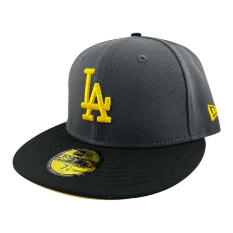 Los Angeles Dodgers Graphite and Black Yellow Prism Collection New