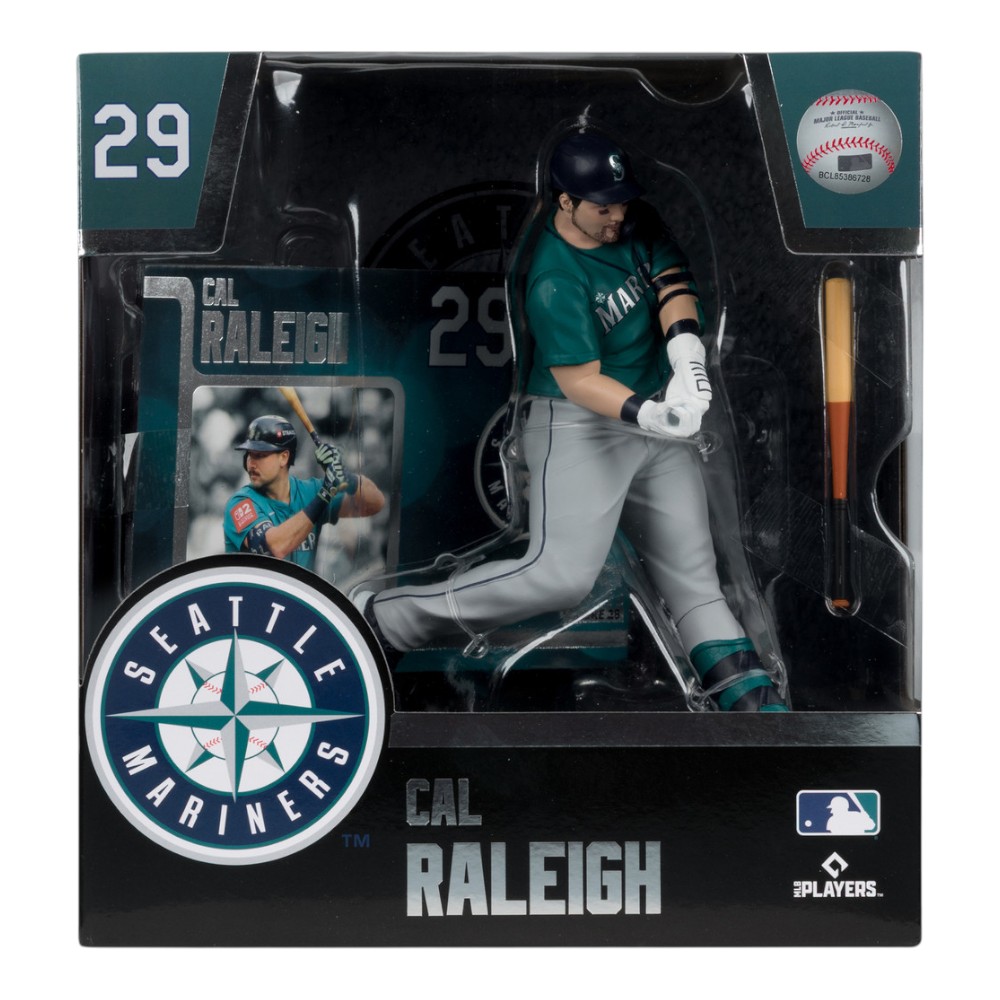 Seattle Mariners Cal Raleigh McFarlane's SportsPicks 7in Figure