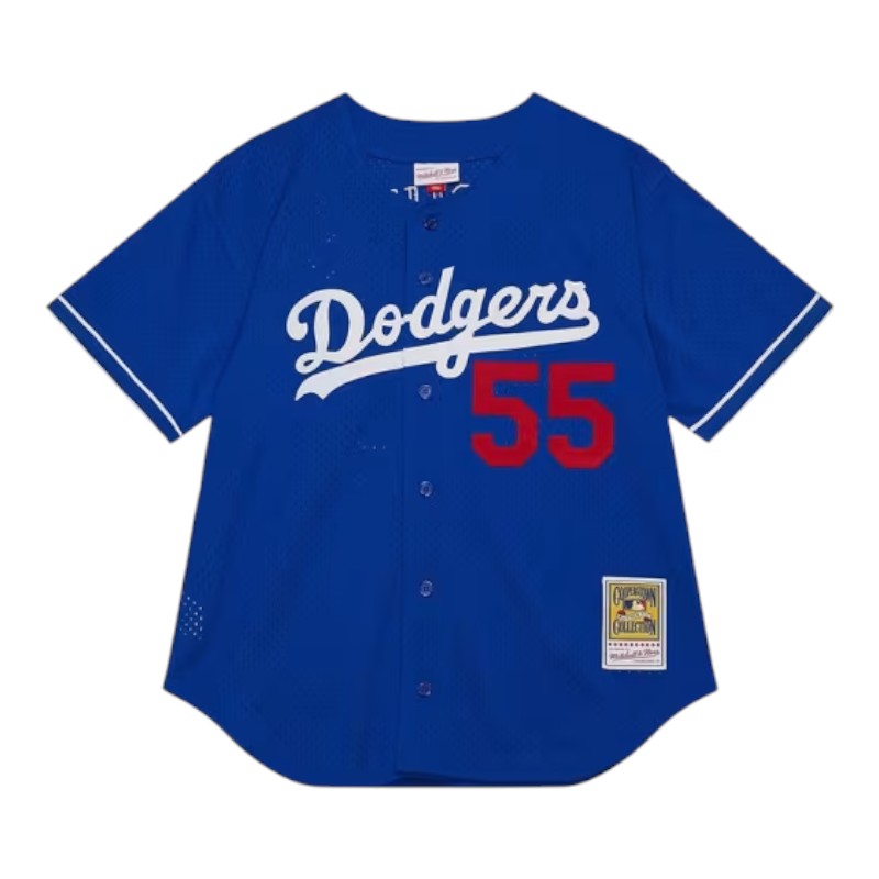 Los Angeles Dodgers Orel Hershiser Royal Blue Cooperstown Mitchell 