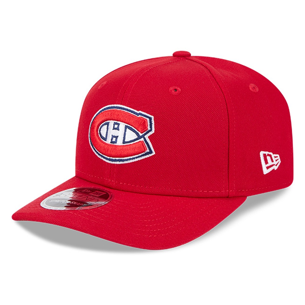 Montreal Canadiens Red New Era 9SEVENTY Stretch-Snap Hat