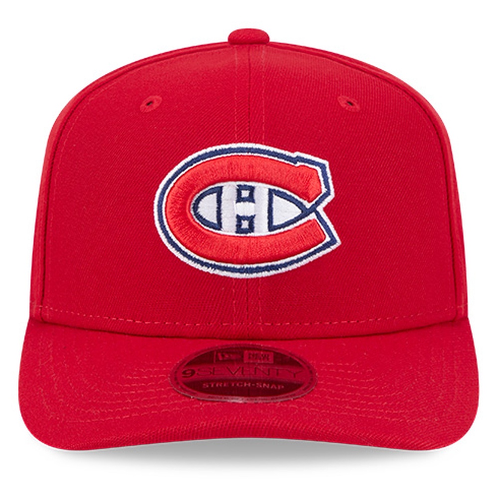 Montreal Canadiens Red New Era 9SEVENTY Stretch-Snap Hat
