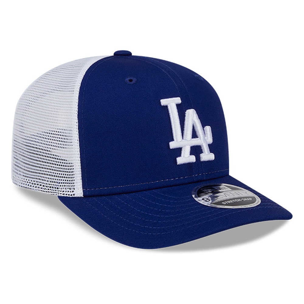 Los Angeles Dodgers Royal Blue and White New Era 9SEVENTY Stretch-Snap Hat