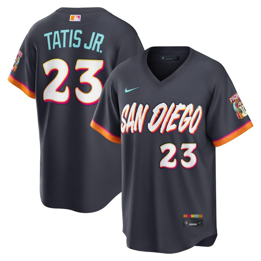 NIKE PADRES ユニフォーム TATIS JR. 23 M San Diego Padres Fernando Tatis Jr. Obsidian 2026 City Connect