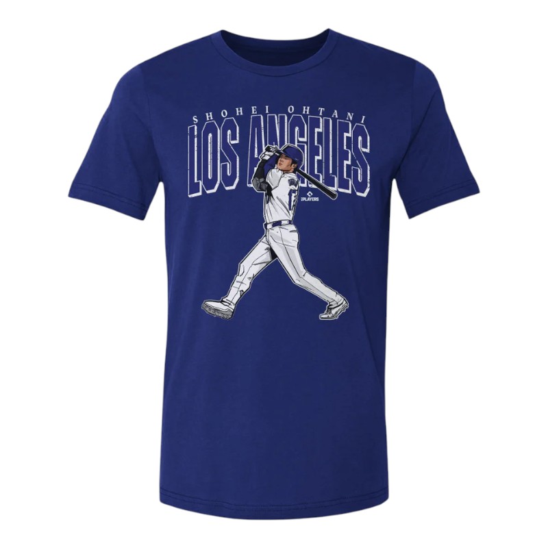 Los Angeles Dodgers Shohei Ohtani Royal D Big Time 500 Level T-Shirt