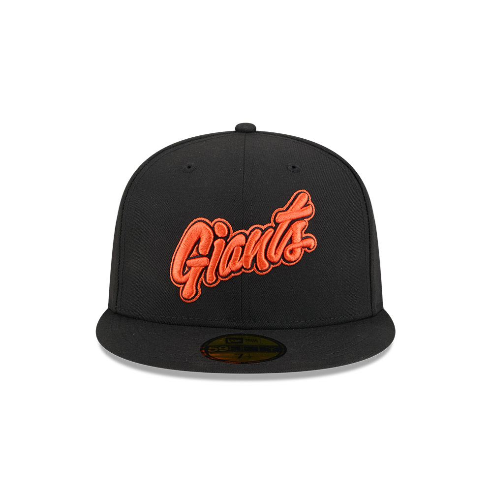 San Francisco Giants Black Wordmark City Connect 59FIFTY Fitted Hat