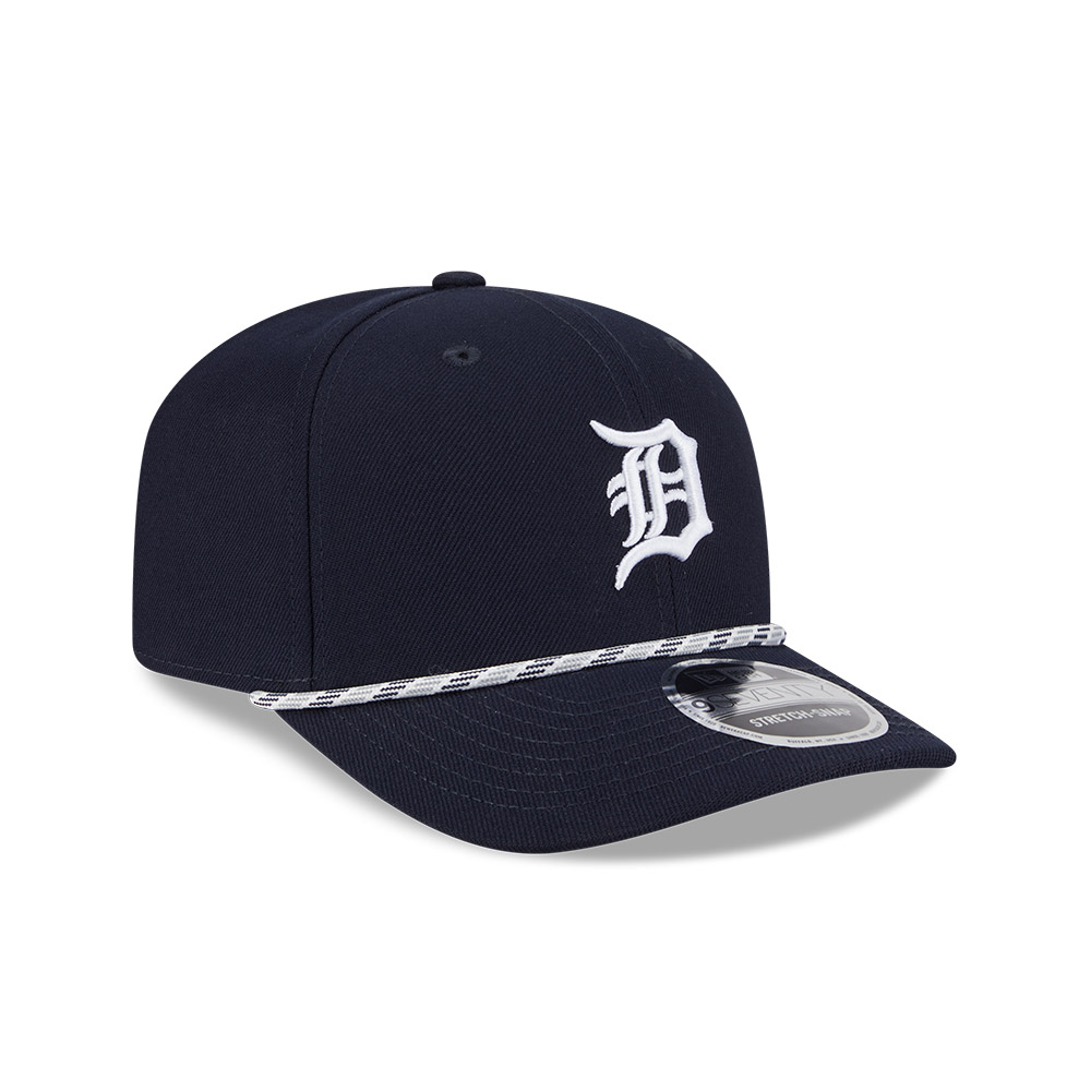 Detroit Tigers Navy Multi Rope New Era 9SEVENTY Stretch Snapback Hat