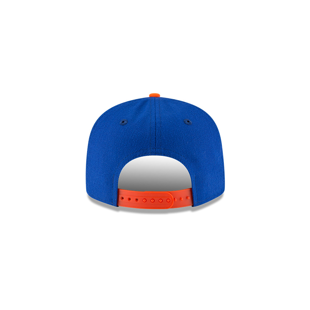 Youth New York Knicks Royal and Orange Two Tone New Era 9FIFTY Snapback Hat