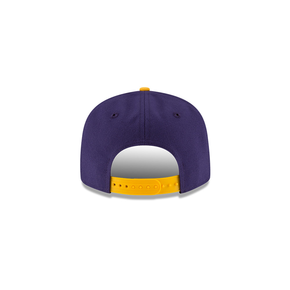 Youth Los Angeles Lakers Purple and Yellow Two Tone New Era 9FIFTY Snapback Hat