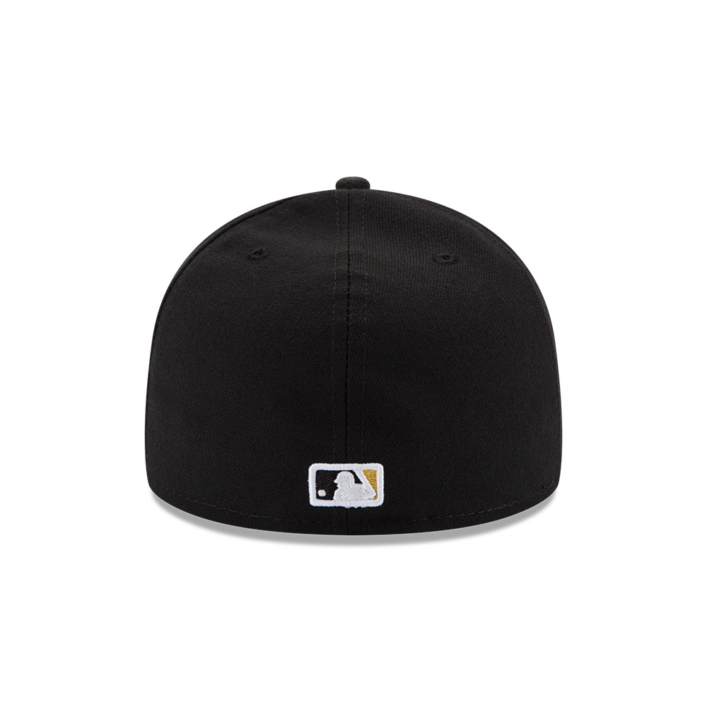 Youth Pittsburgh Pirates Black Authentic Collection On-Field Game New Era 59FIFTY Fitted Hat