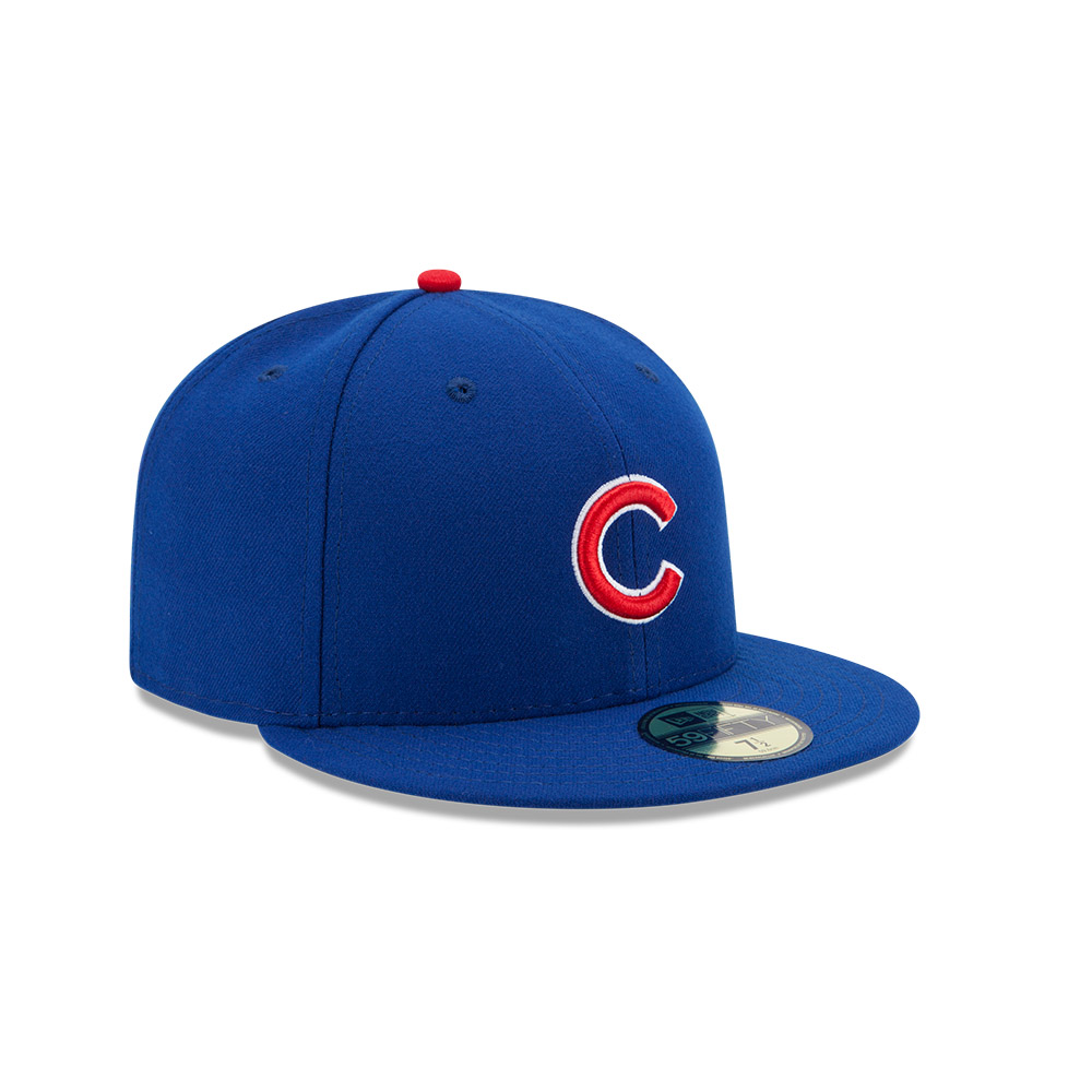 Youth Chicago Cubs Royal Blue Authentic Collection On-Field Game New Era 59FIFTY Fitted Hat
