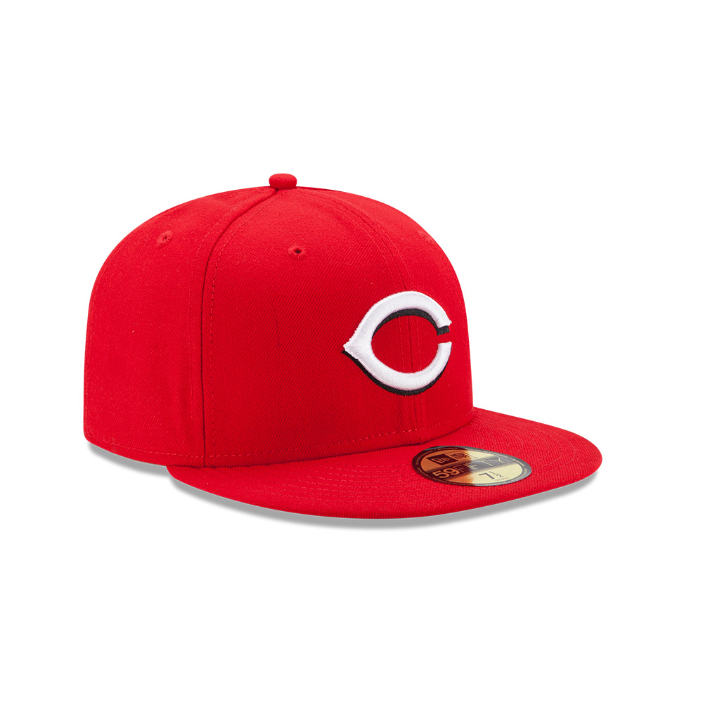Youth Cininnati Reds Red Authentic Collection On-Field Game New Era 59FIFTY Fitted Hat