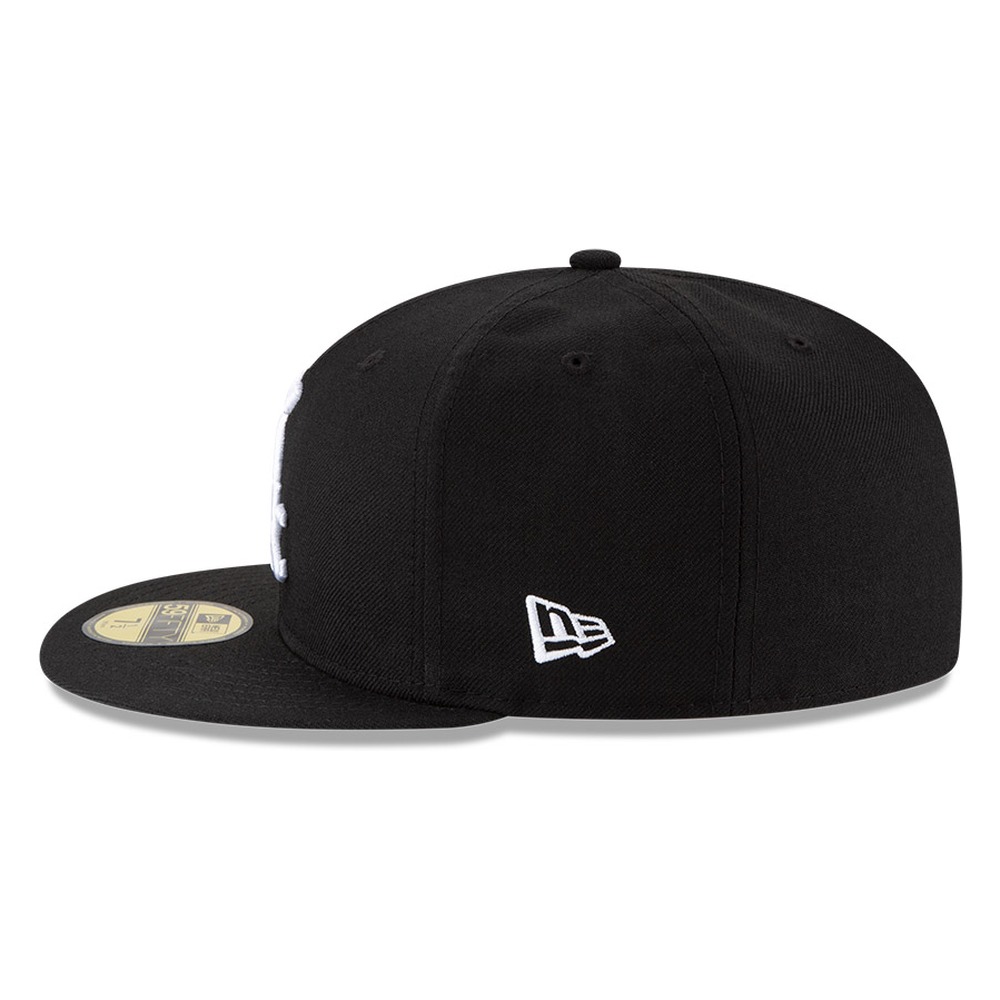 Chicago White Sox Black Wool New Era 59FIFTY Fitted Hat
