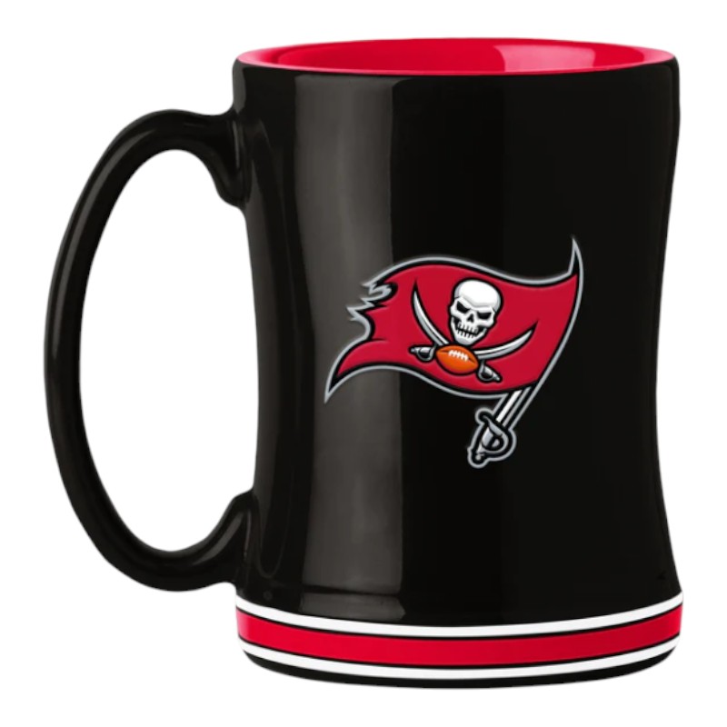 Tampa Bay Buccaneers Team Color Relief Mug