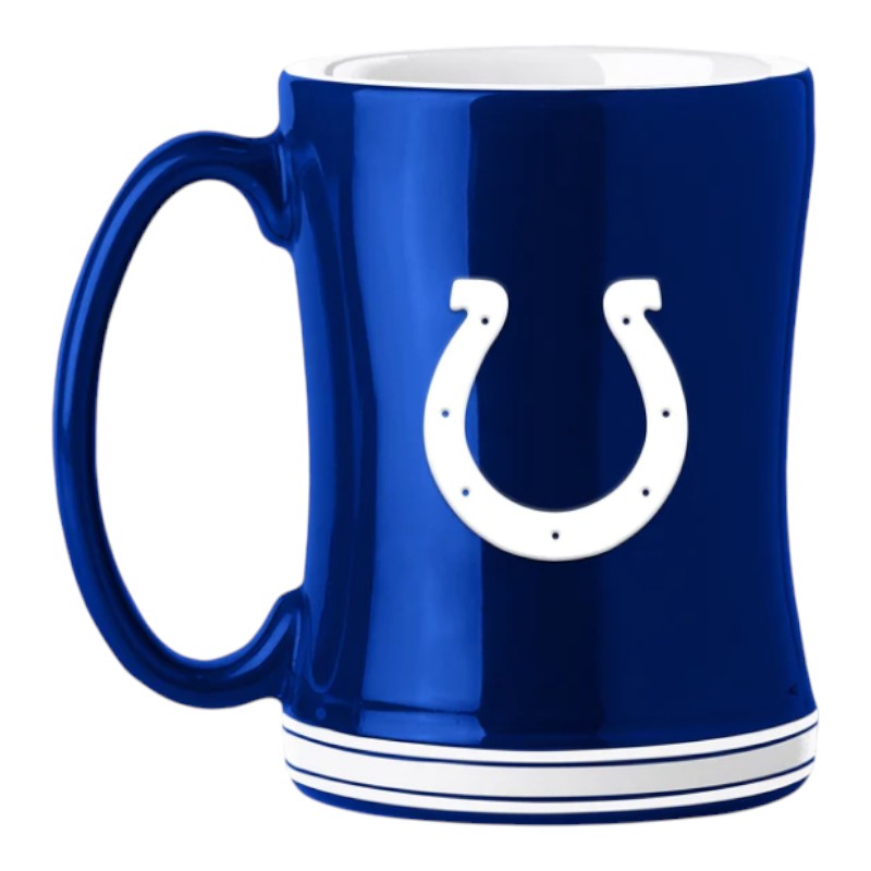Indianapolis Colts Team Color Relief Mug