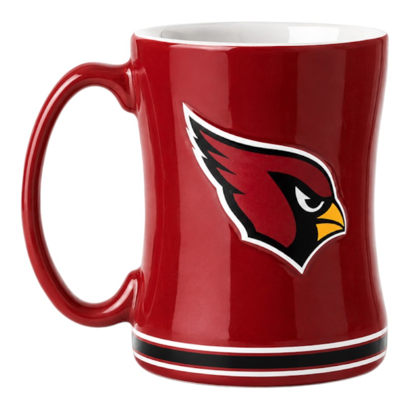 Arizona Cardinals Team Color Relief Mug