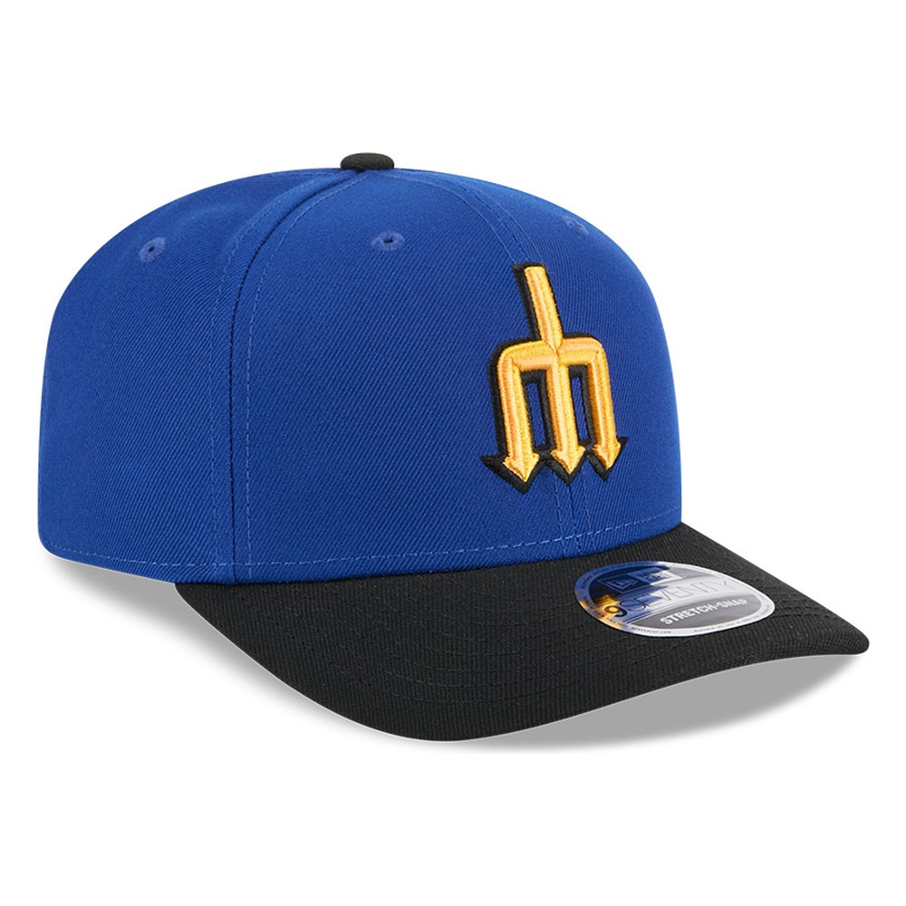Seattle Mariners Royal Blue City Connect New Era 9SEVENTY Stretch-Snap Hat