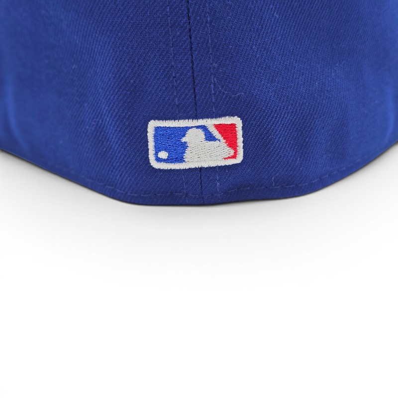 Los Angeles Dodgers Grey Dk Royal Leon the Lab World Series 25 Patch Green UV New Era 59FIFTY Fitted Hat