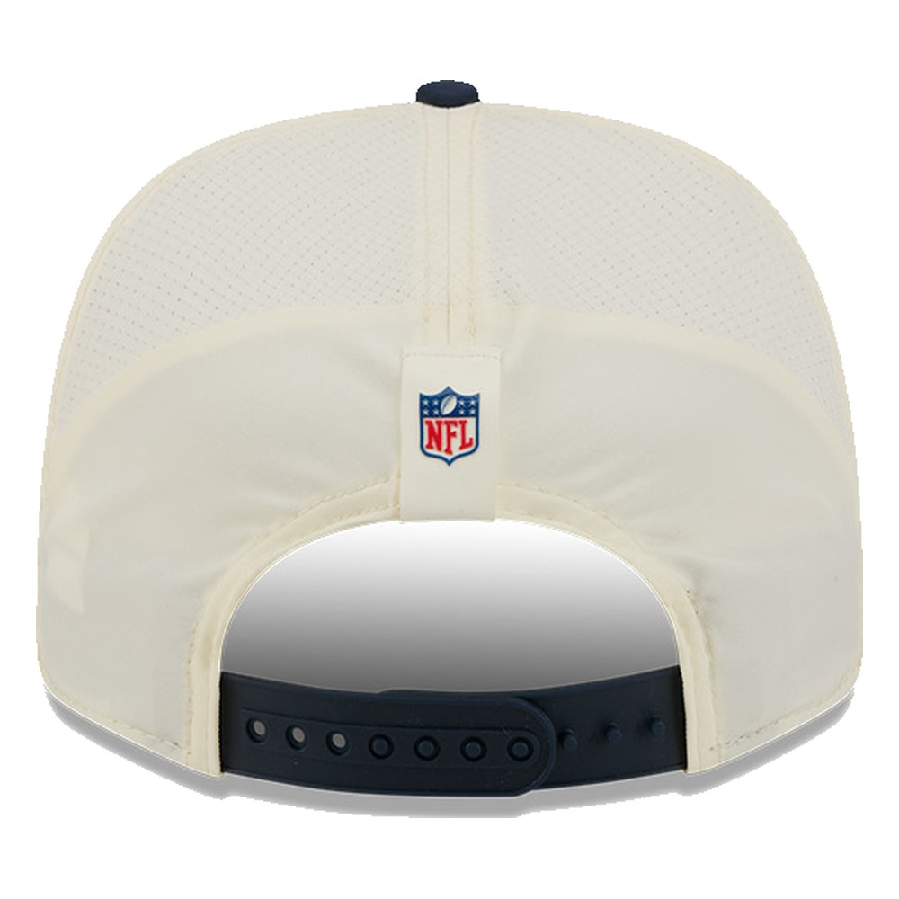 Denver Broncos Cream and Navy 2026 NFL Training Camp New Era 9SEVENTY Adjustable Hat