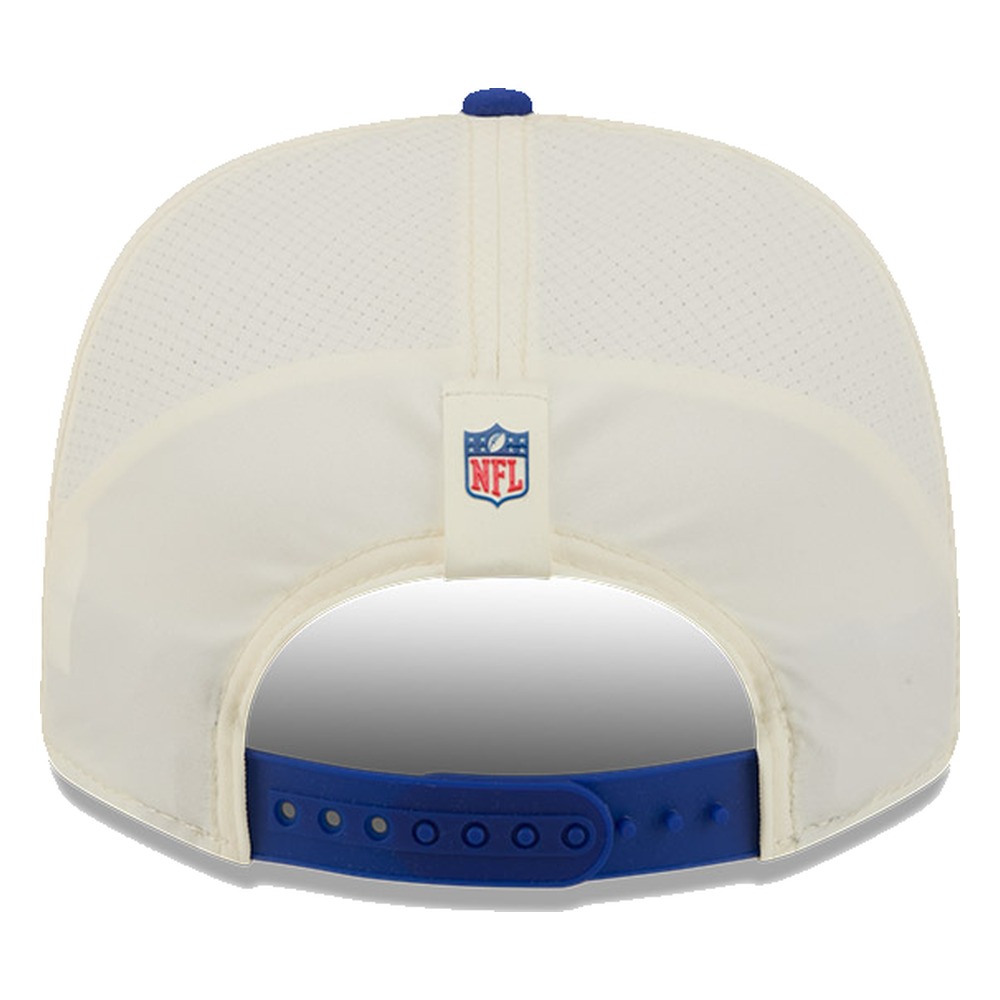 Buffalo Bills Cream and Royal Blue 2026 NFL Training Camp New Era 9SEVENTY Adjustable Hat
