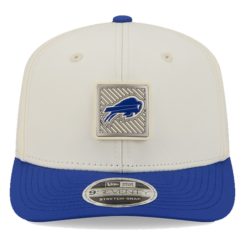 Buffalo Bills Cream and Royal Blue 2026 NFL Training Camp New Era 9SEVENTY Adjustable Hat