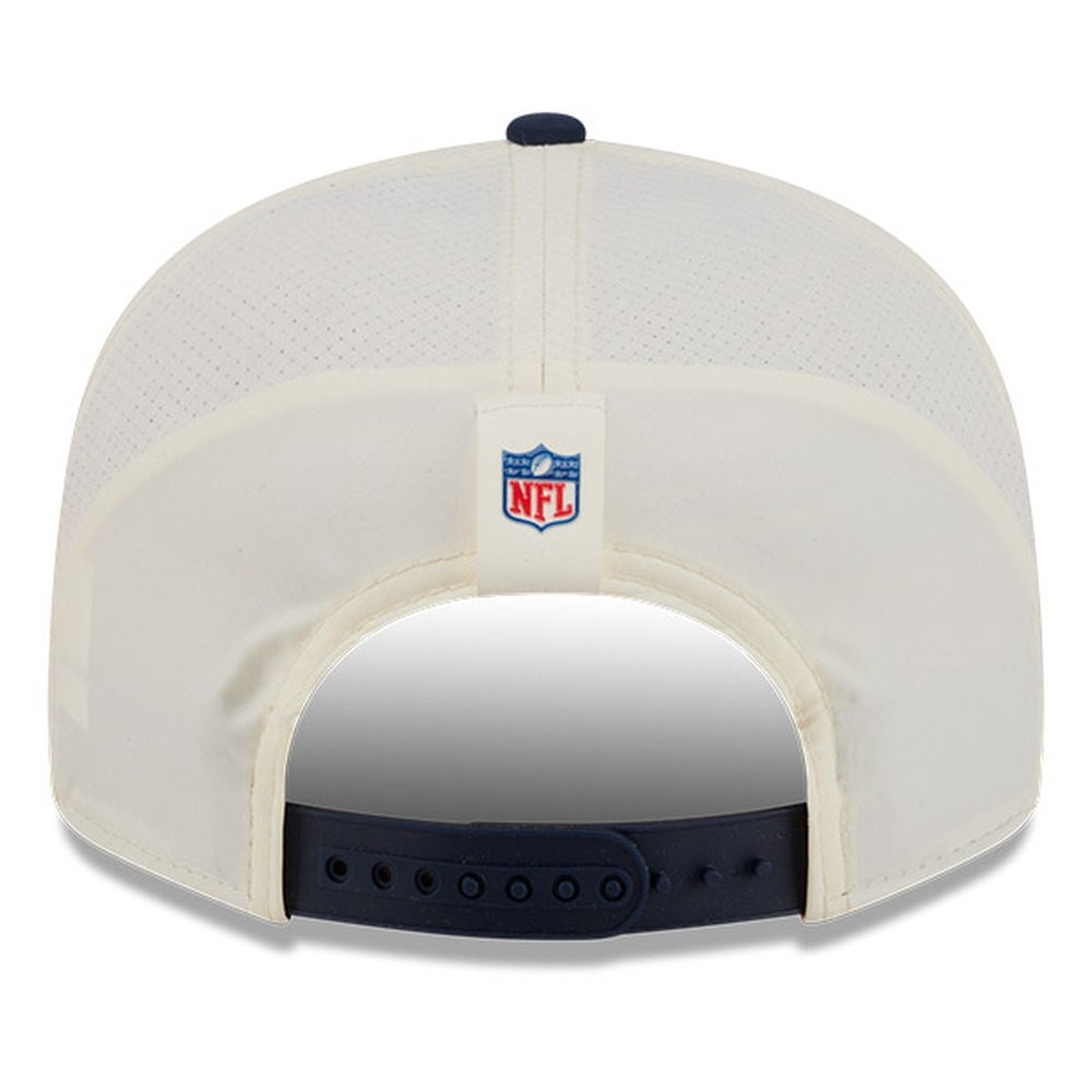 Seattle Seahawks Cream and Navy 2026 NFL Training Camp New Era 9FIFTY Snapback Hat