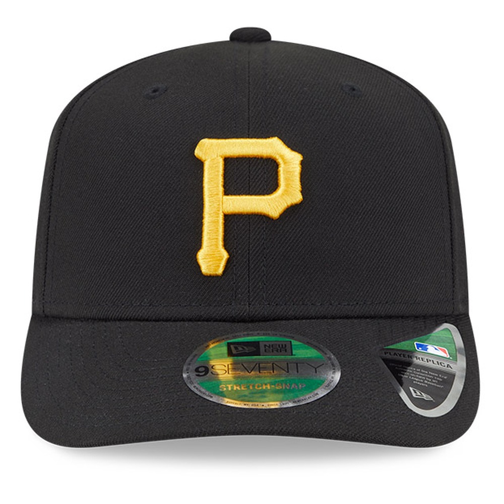 Pittsburgh Pirates Black Player Replica New Era 9SEVENTY Adjustable Hat