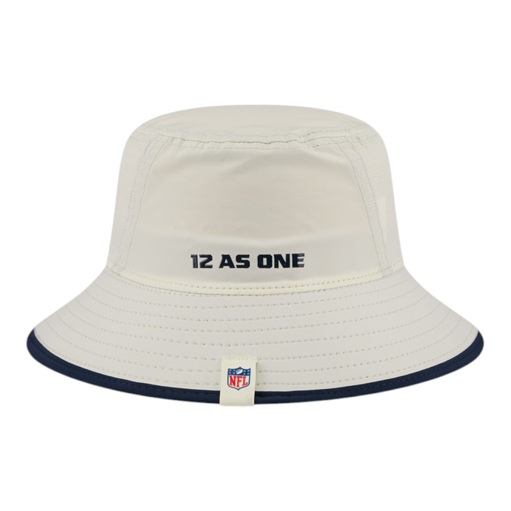 Seattle Seahawks Cream 2026 NFL Training Camp Sport New Era Bucket Hat