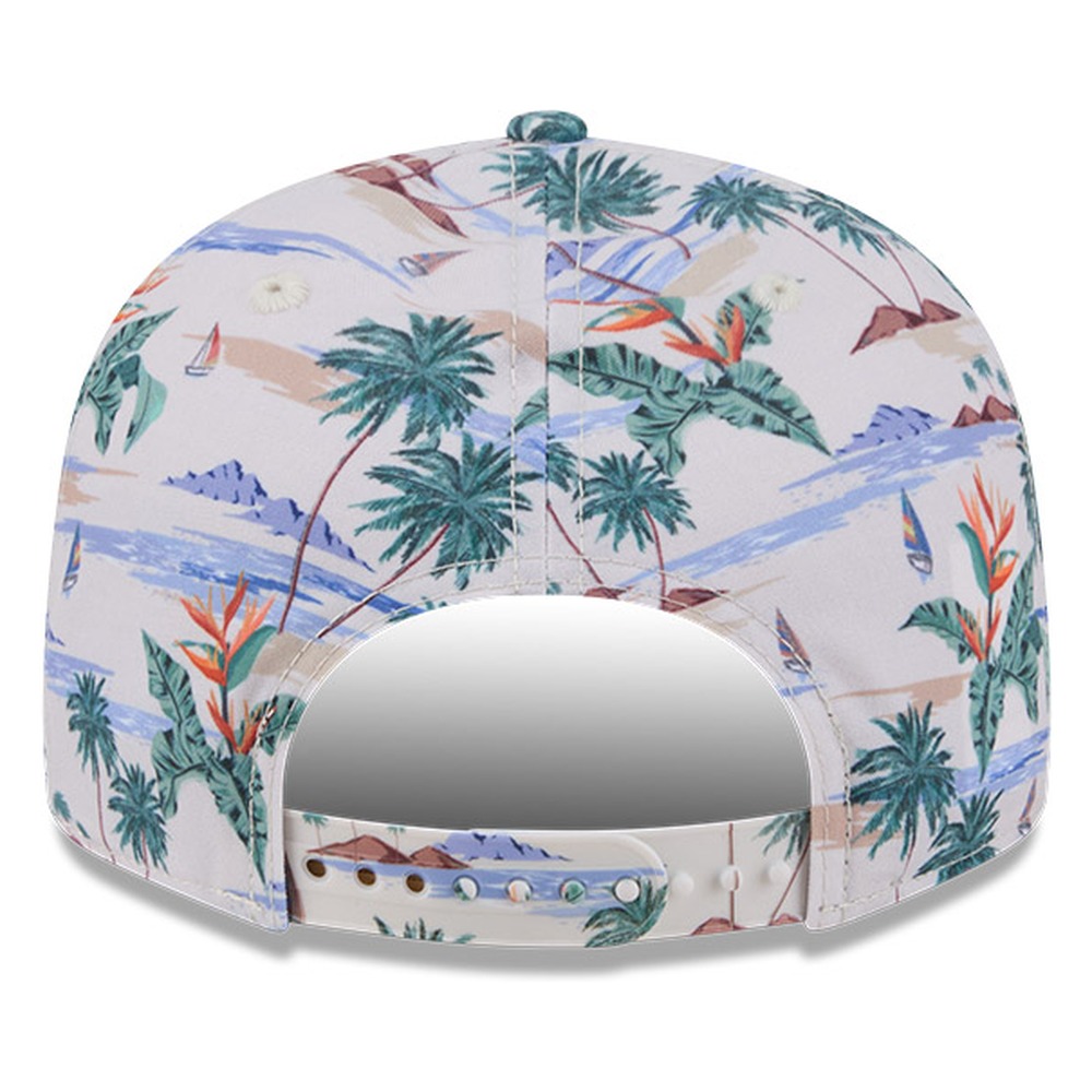 Atlanta Braves Cream Tropical Print 2026 Spring Training Fan Pack New Era 9FIFTY Snapback Hat