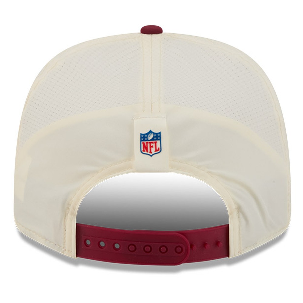 Washington Commanders Cream and Burgundy 2026 NFL Training Camp New Era 9SEVENTY Adjustable Hat