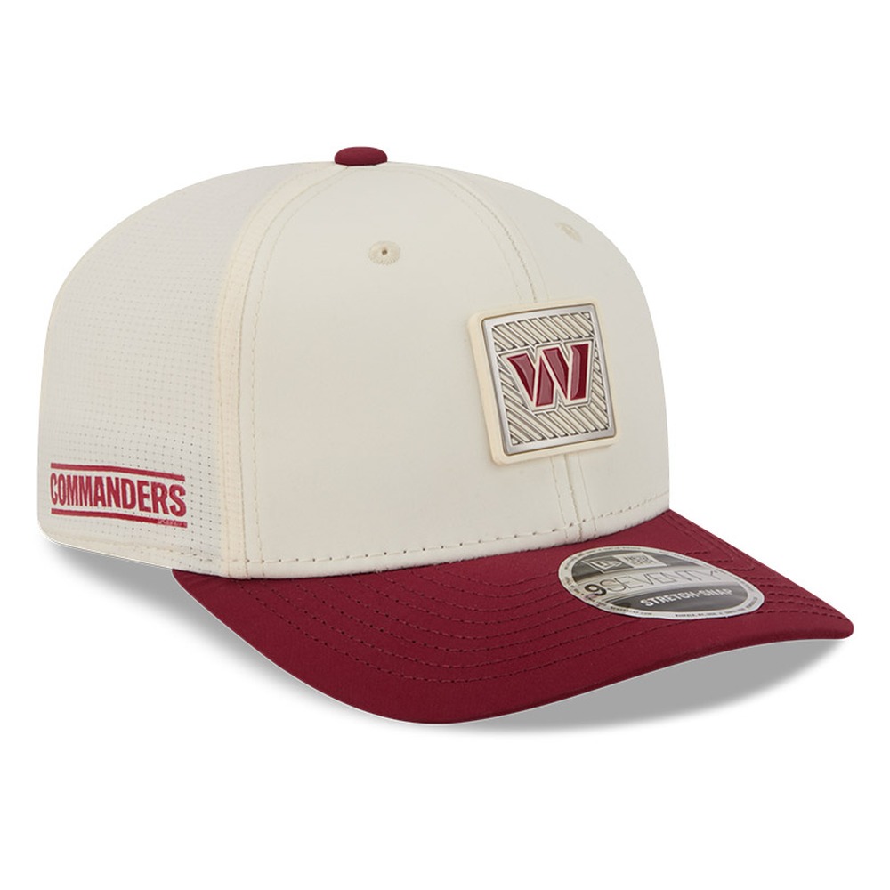 Washington Commanders Cream and Burgundy 2026 NFL Training Camp New Era 9SEVENTY Adjustable Hat