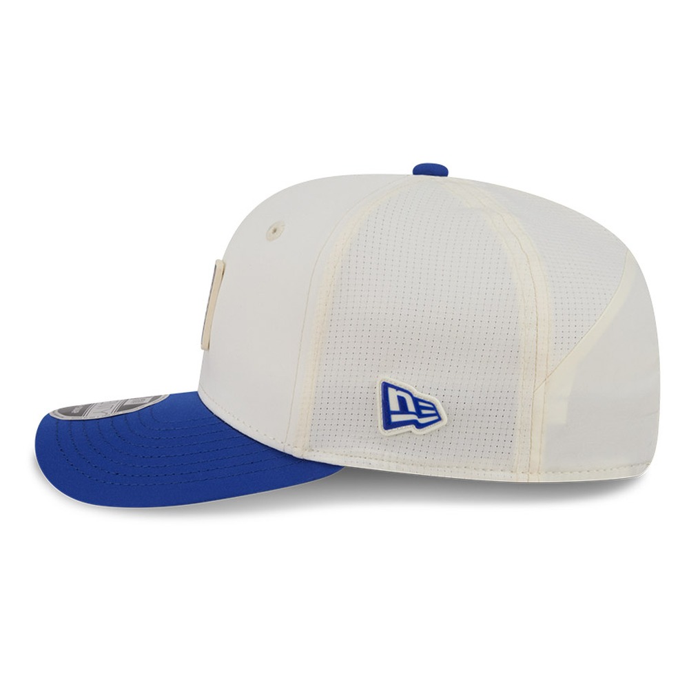 New York Giants Cream and Royal Blue 2026 NFL Training Camp New Era 9SEVENTY Adjustable Hat