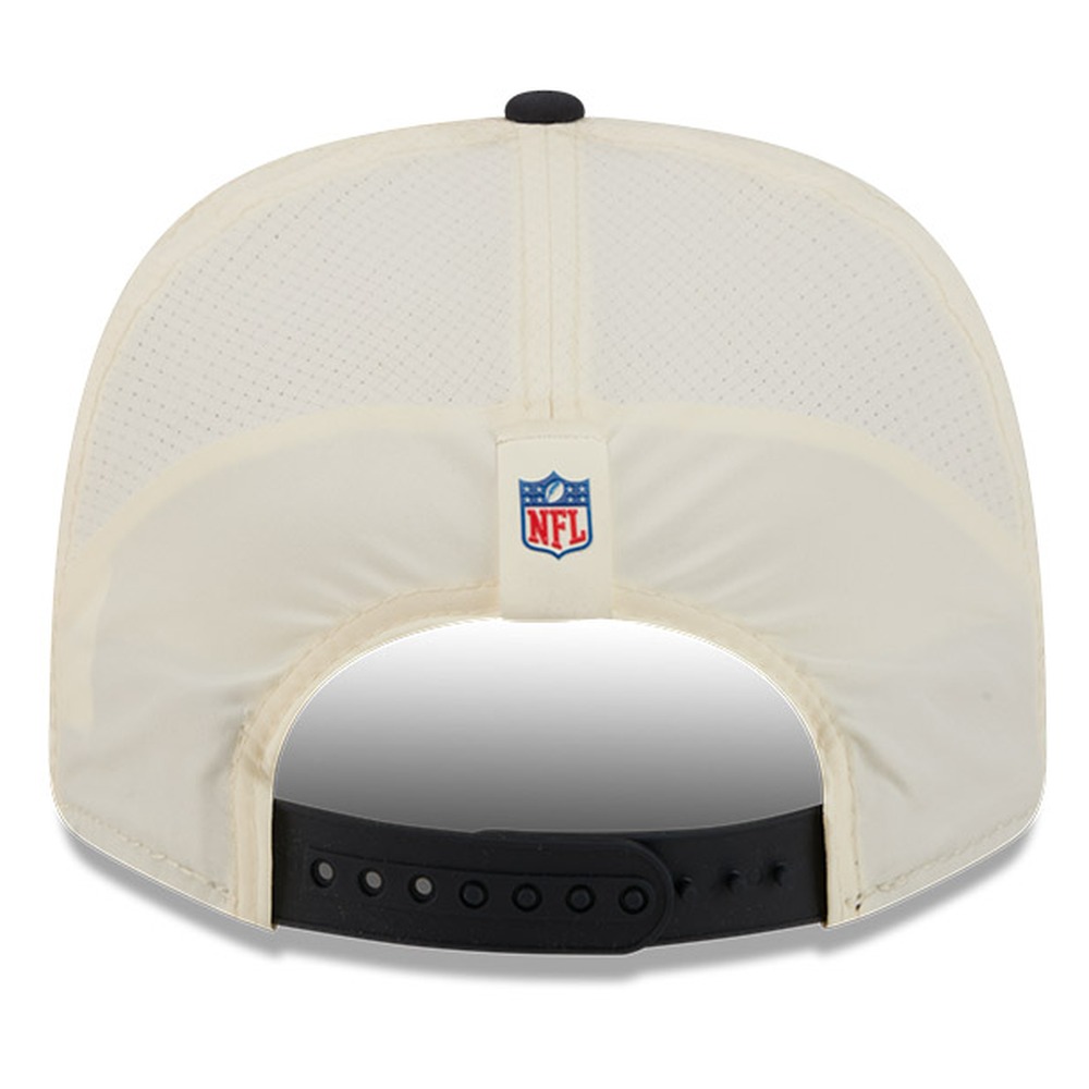 Houston Texans Cream and Navy 2026 NFL Training Camp New Era 9SEVENTY Adjustable Hat