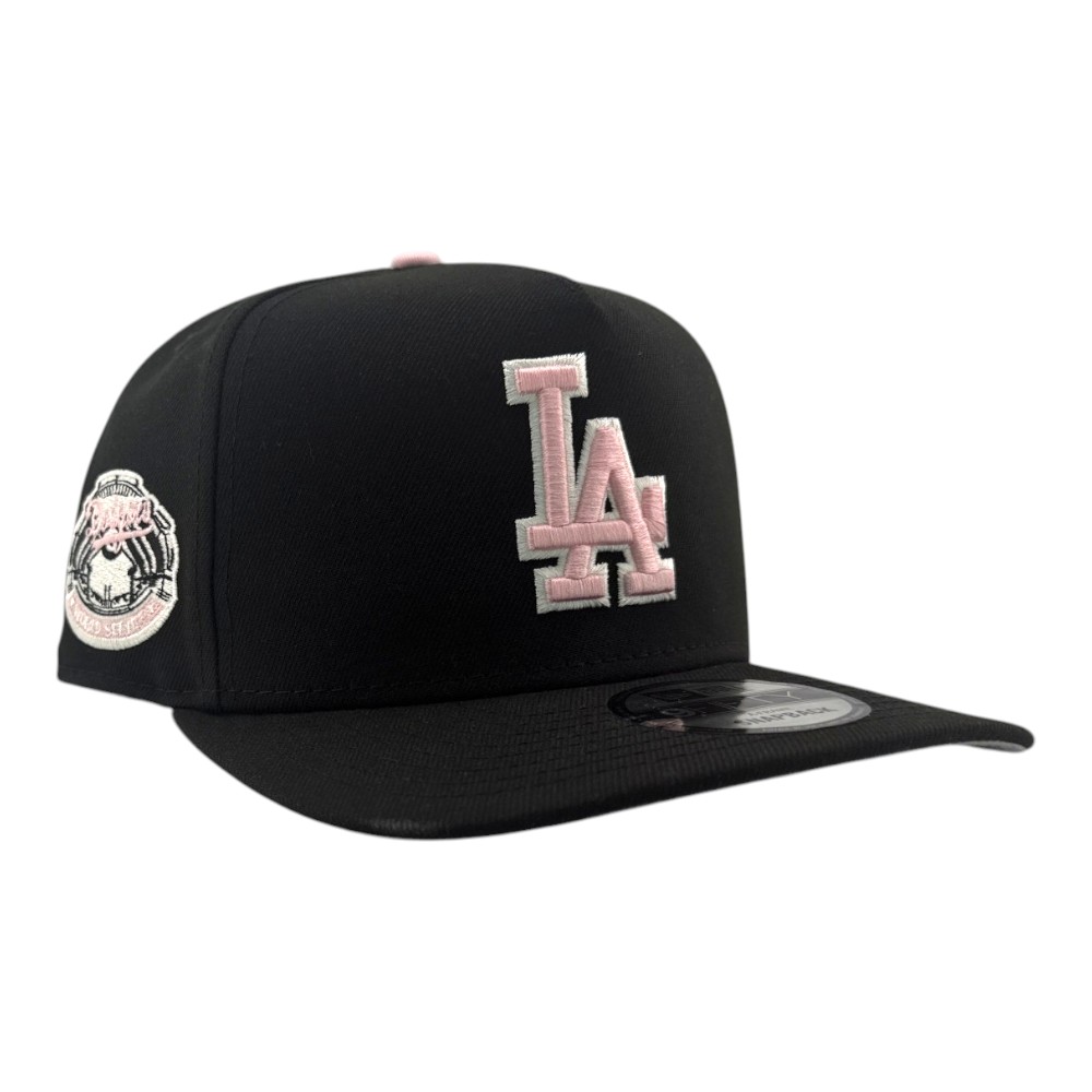 Los Angeles Dodgers Black and Pink 1963 World Series Patch New Era